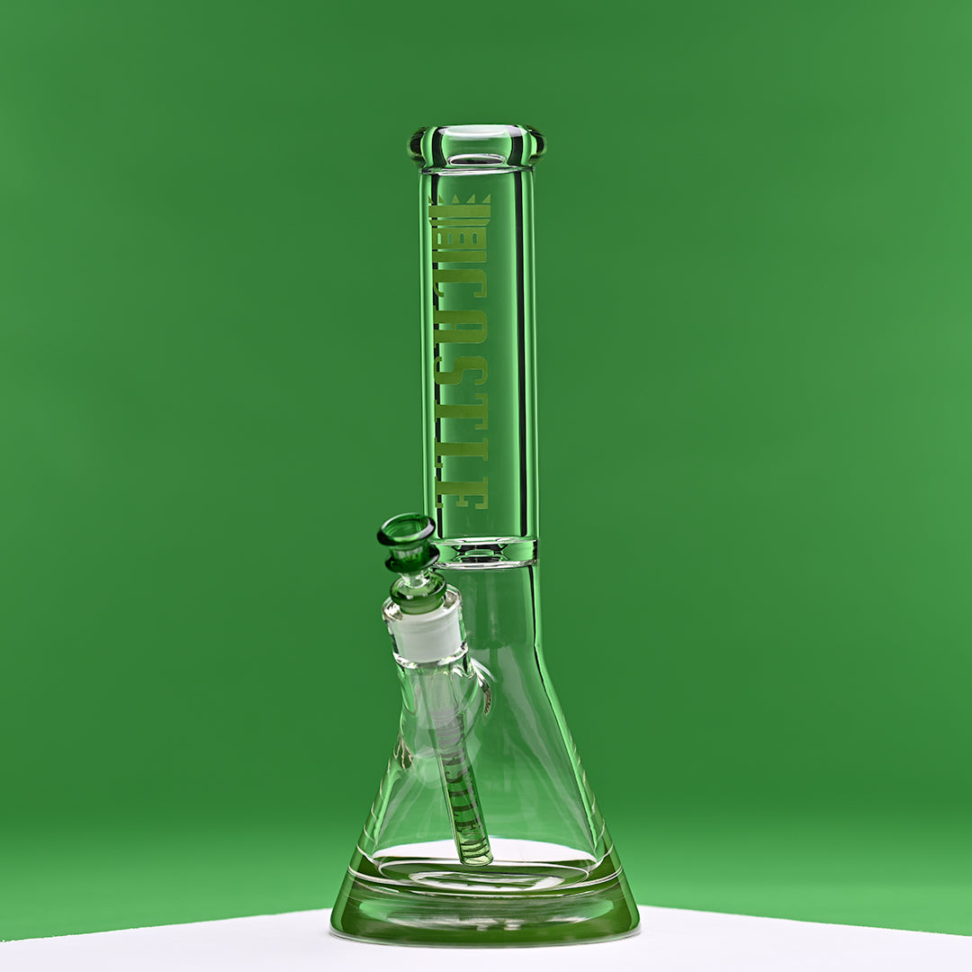 Castle Glass Works 14 Inch Beaker Bong – 9mm Thick