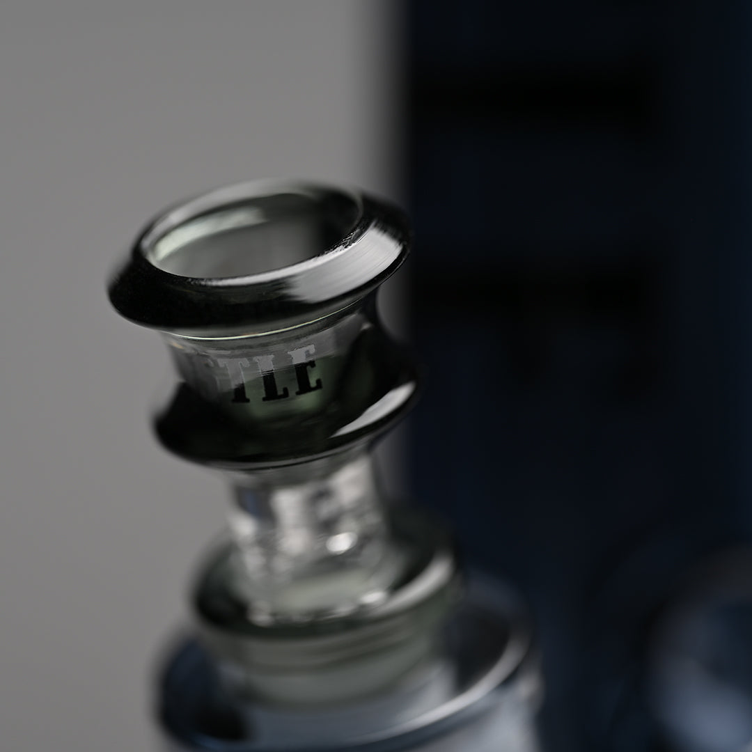 Castle Glass Works 14 Inch Luxe Electroplated Beaker Bong – 7mm Heavy Duty Glass