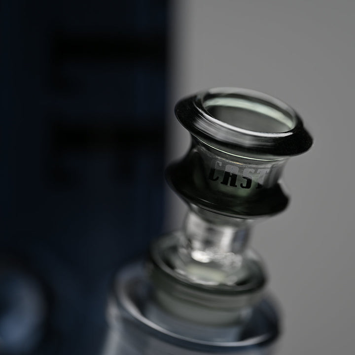 Castle Glass Works 14 Inch Luxe Electroplated Beaker Bong – 7mm Heavy Duty Glass