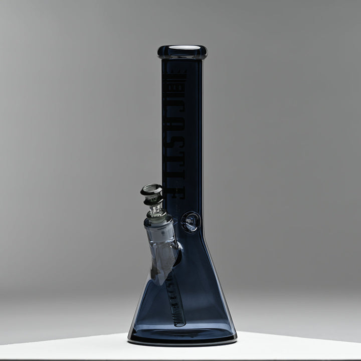 Castle Glass Works 14 Inch Luxe Electroplated Beaker Bong – 7mm Heavy Duty Glass