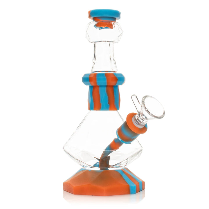 Lit Silicone 6.25" Octagon Base Bong