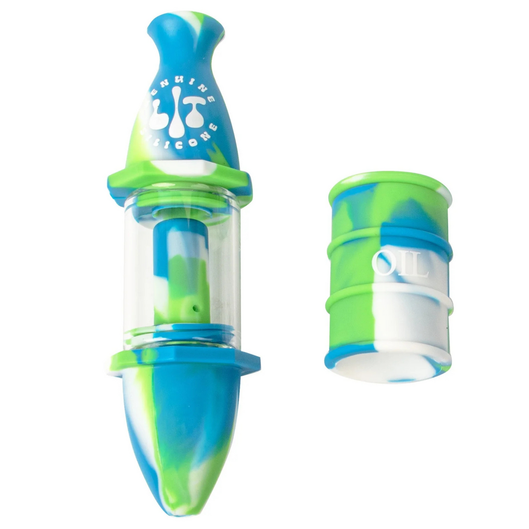 Lit Silicone 7" Concentrate Collector