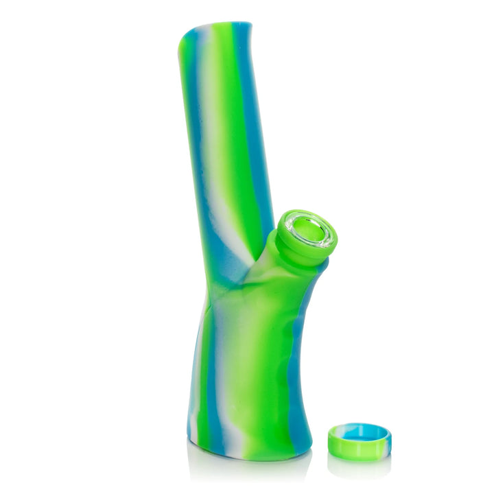 Lit Silicone 8.75" Deco Bong