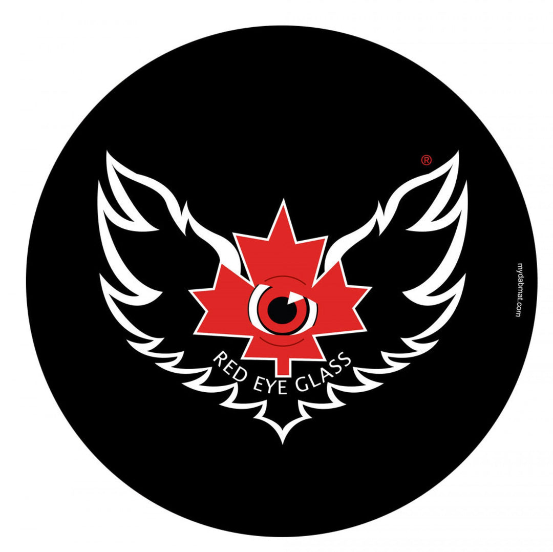 Red Eye Glass Silicone Dab Mat