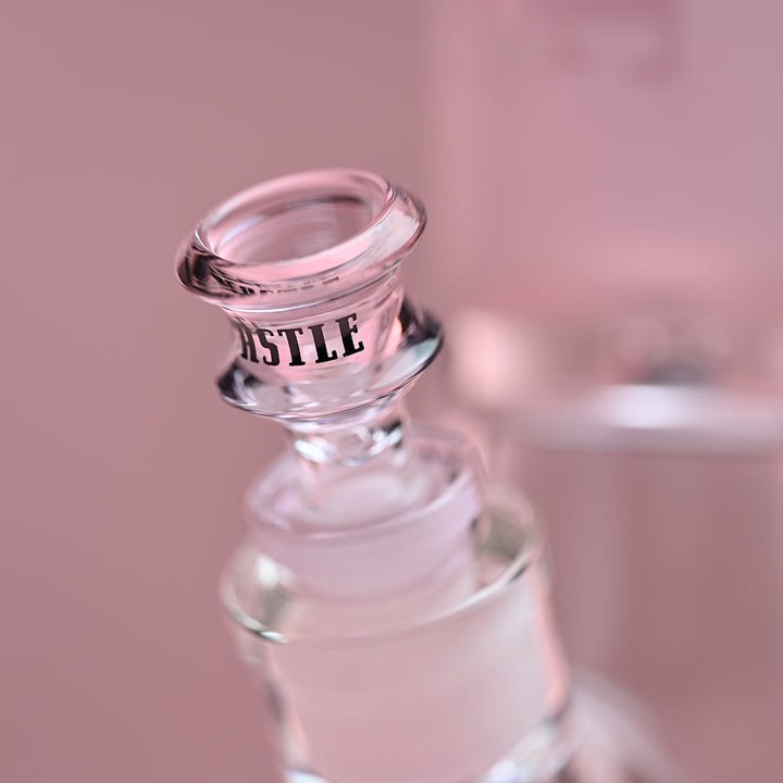 Castle Glass Works Frosted Tube 16 Inch Colored Beaker Bong