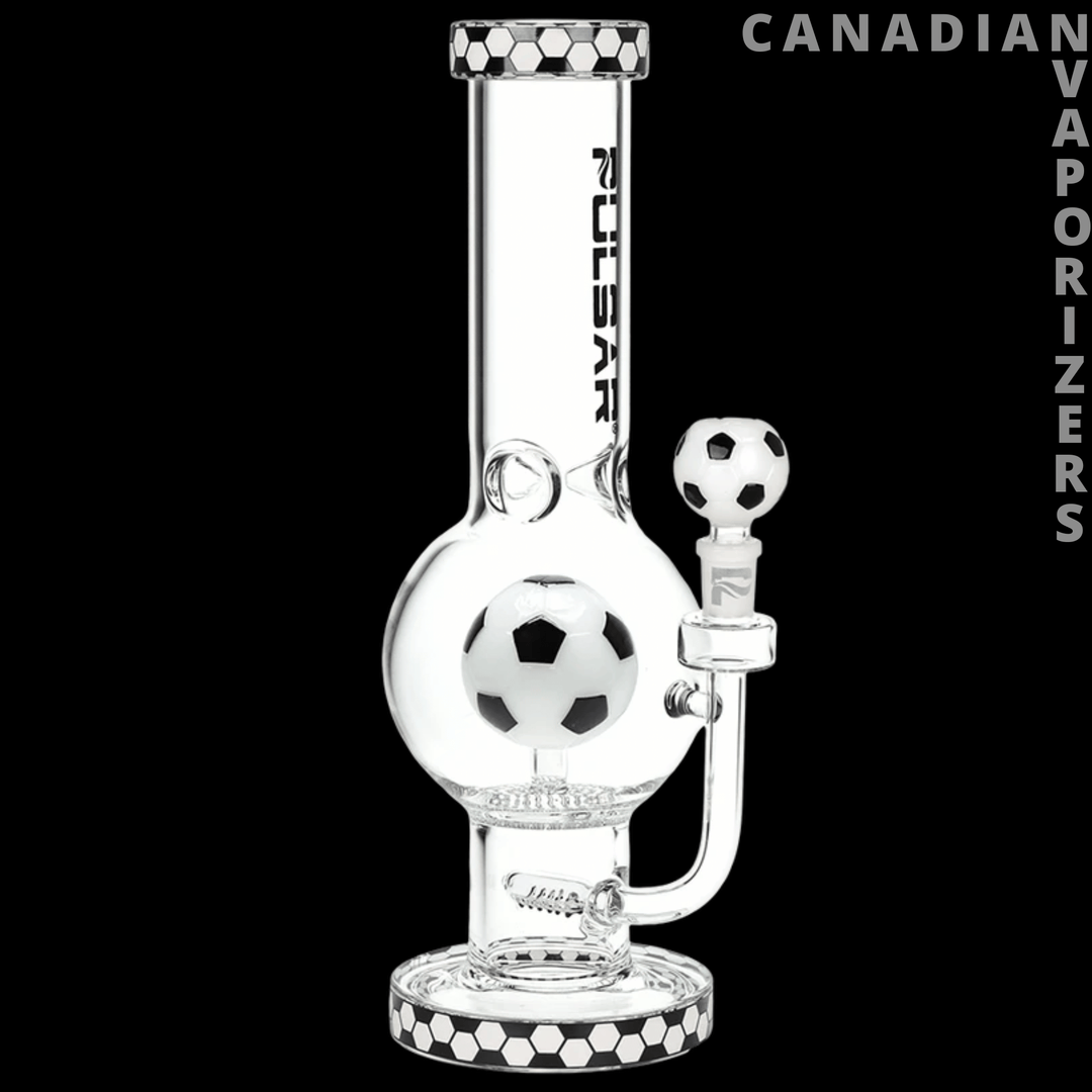Pulsar Soccer Celebration Bubble Base Glass Bong