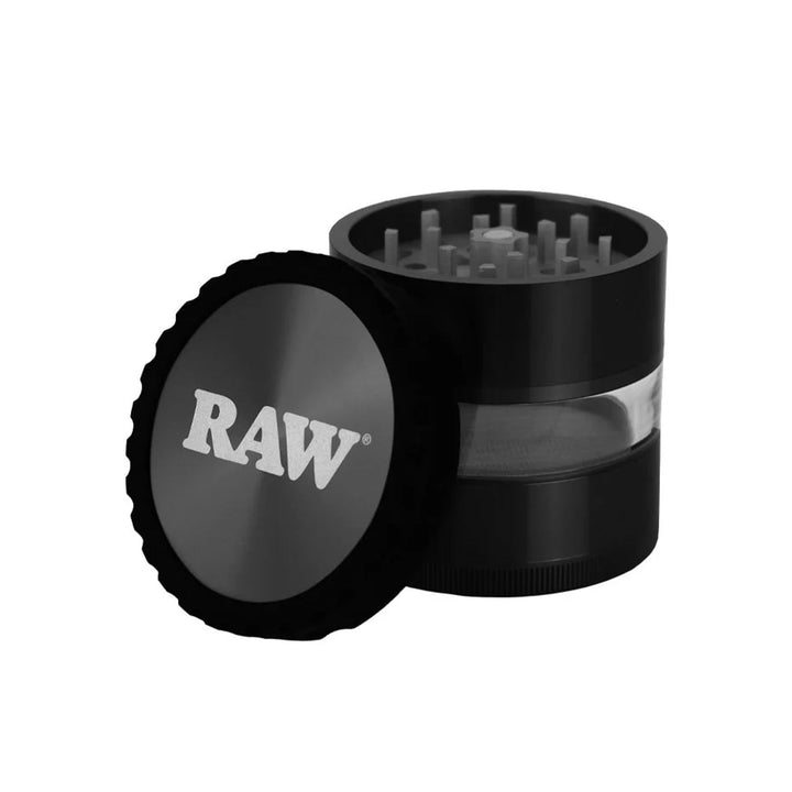 Raw 4-Piece Clear View Grinder