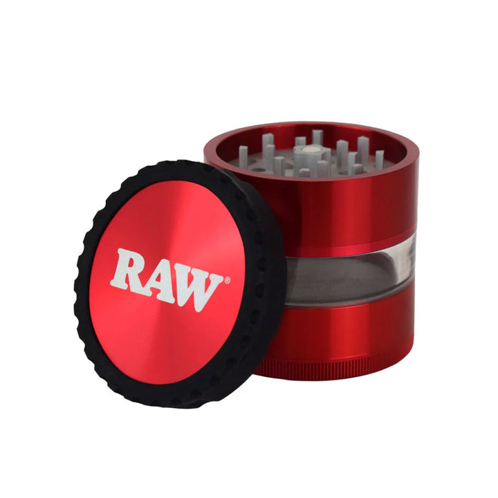 Raw 4-Piece Clear View Grinder