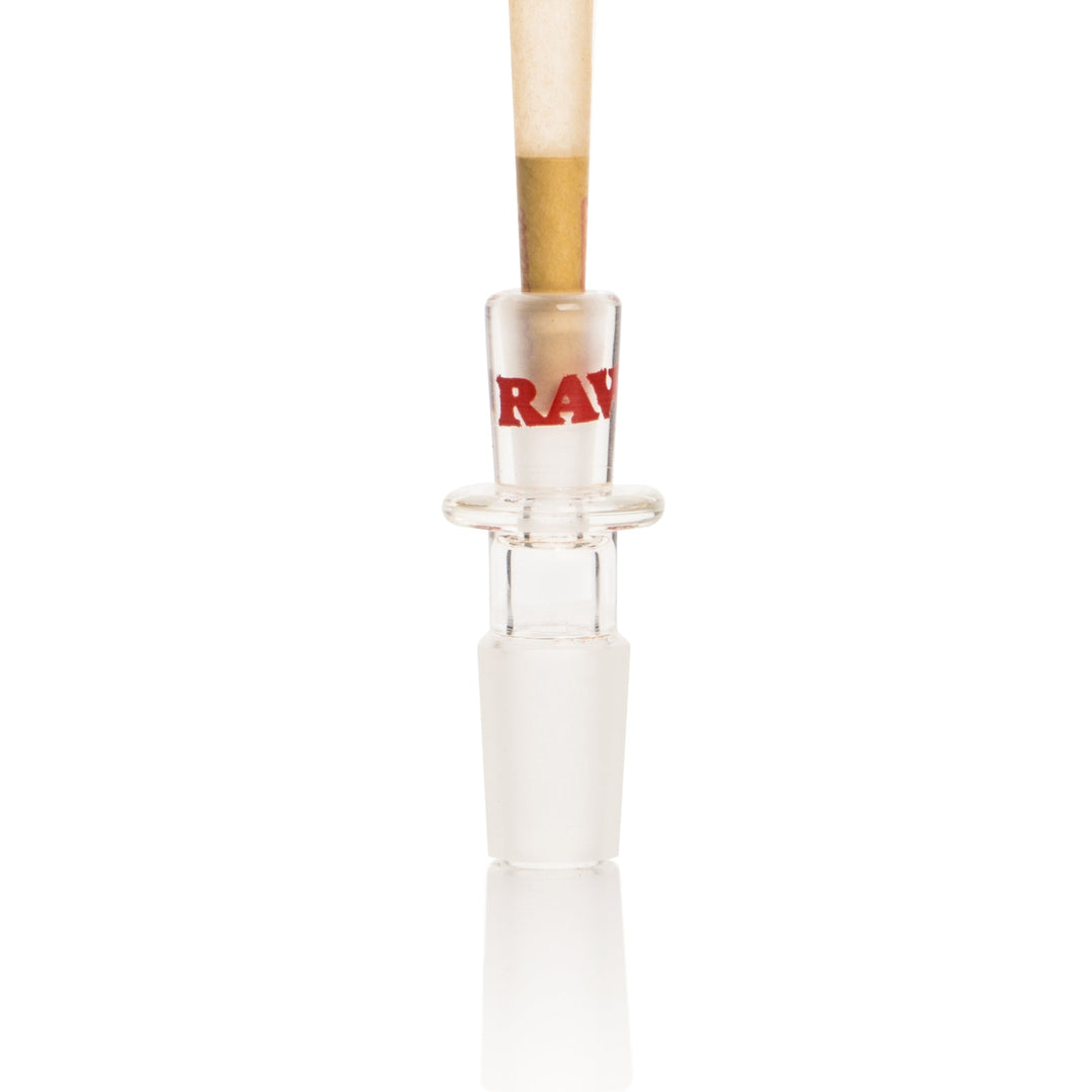 Raw 12" 7mm Thick Black Sidekick Bong