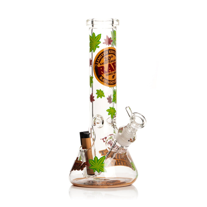 Raw 12" 7mm Thick 20th Anniversary Sidekick Bong