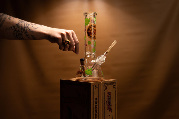 Raw 12" 7mm Thick 20th Anniversary Sidekick Bong