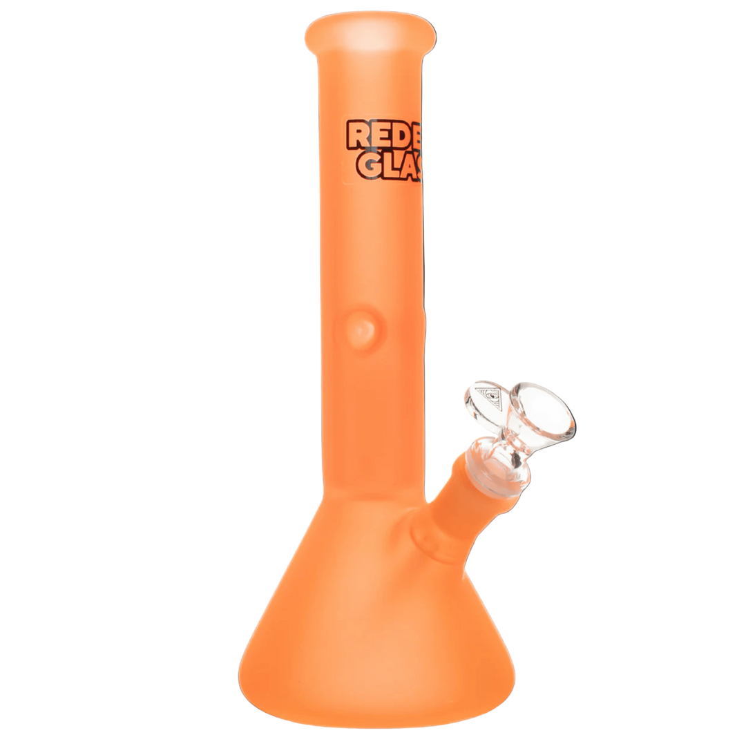 Red Eye Glass 10" & 12" Frosted Beaker Base Bong