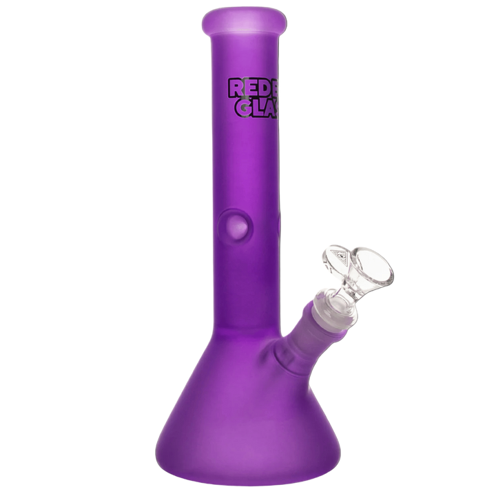 Red Eye Glass 10" & 12" Frosted Beaker Base Bong