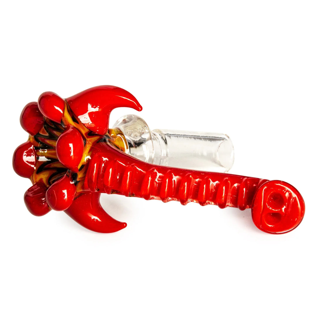 Red Eye Glass 14mm Elephant Trunk Cone Bong Bowl