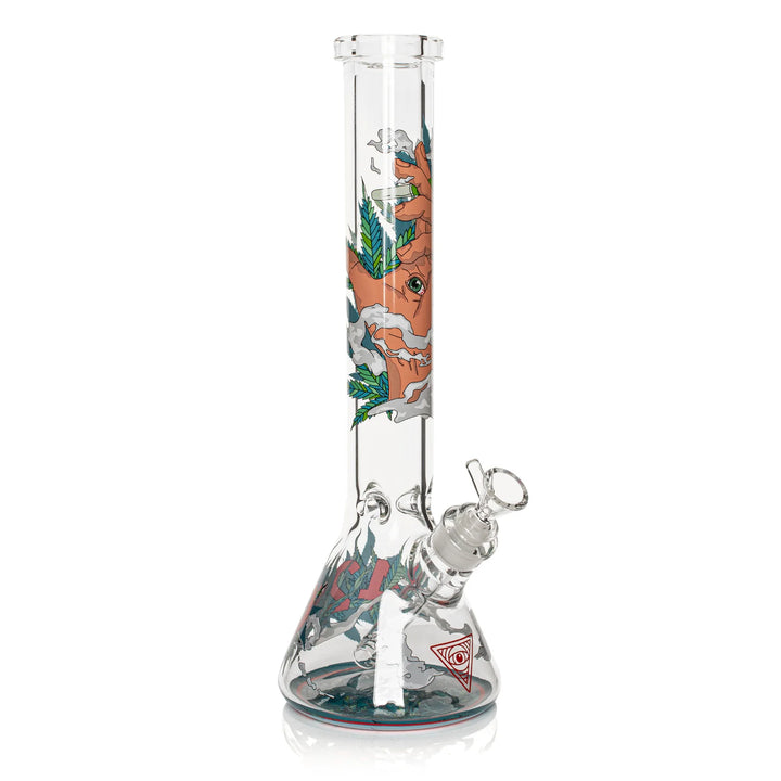 Red Eye Glass 15" 7mm Thick 420 Eye Bong