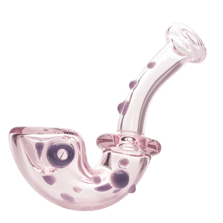Red Eye Glass 4" Knobby Sherlock Pipe