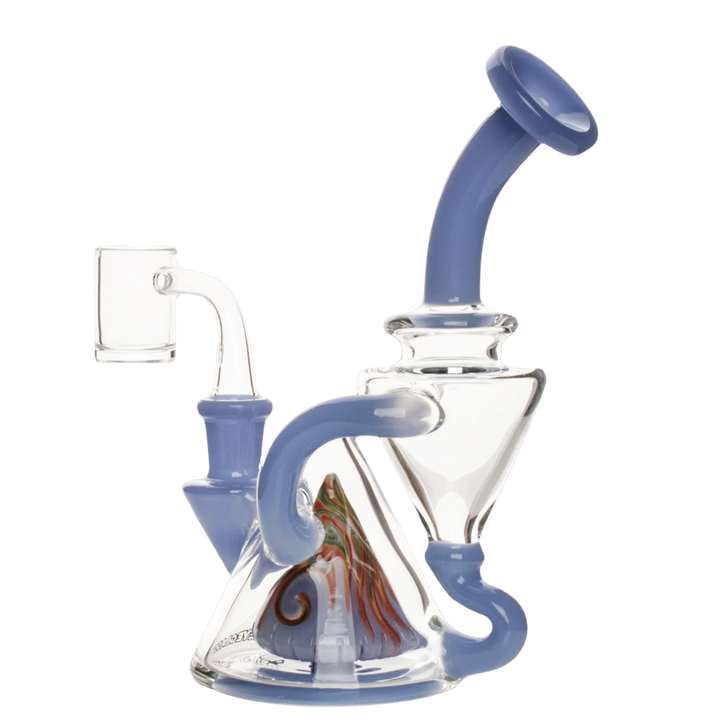 Red Eye Glass 7" Montage Recycler Dab Rig