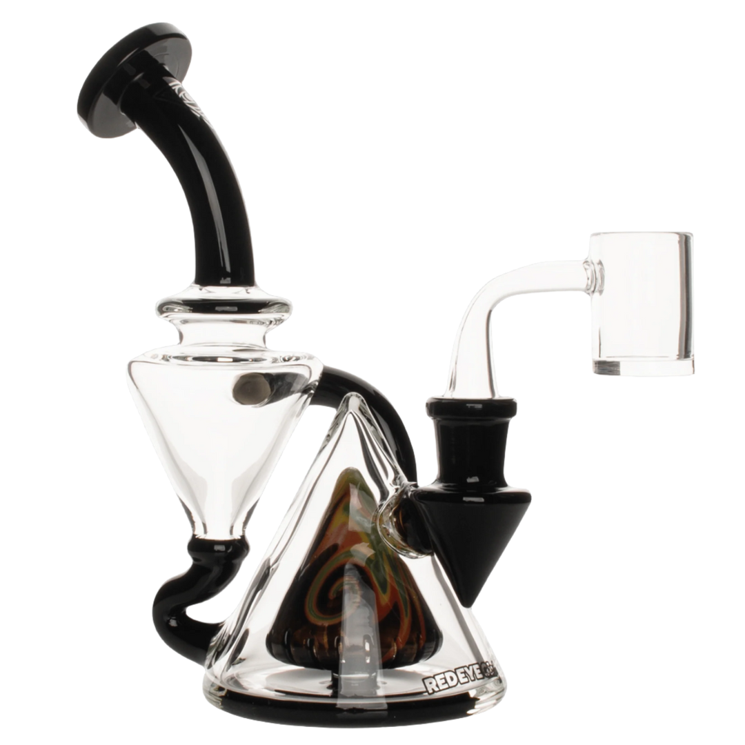 Red Eye Glass 7" Montage Recycler Dab Rig