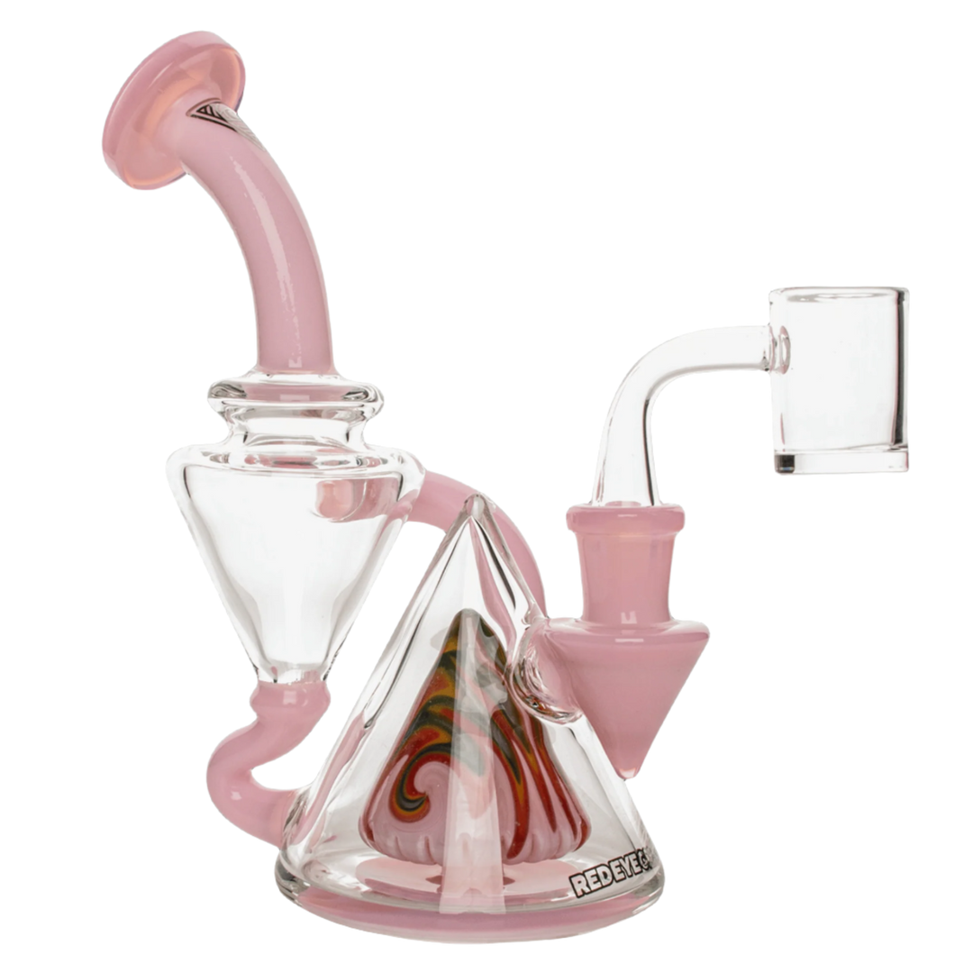 Red Eye Glass 7" Montage Recycler Dab Rig