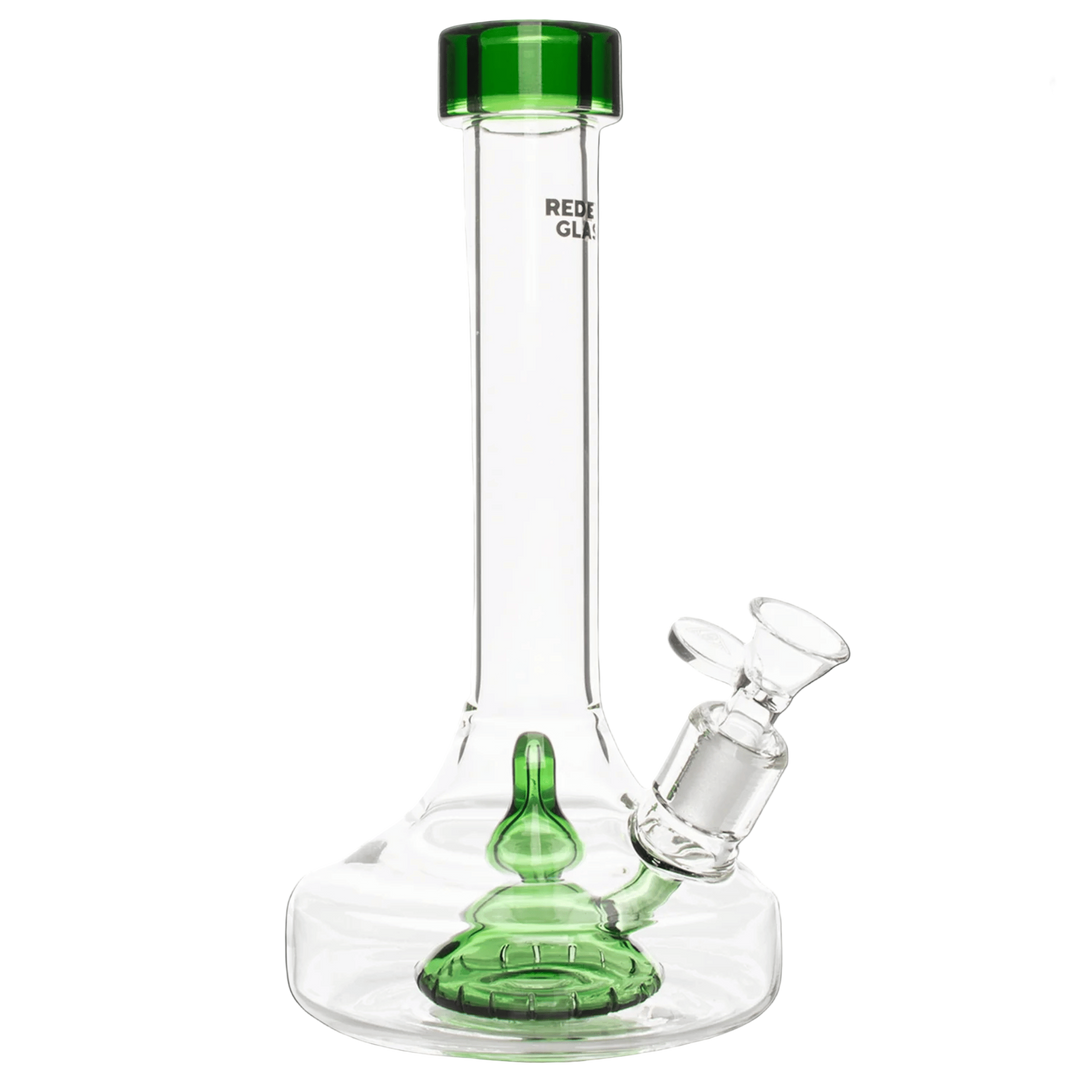 Red Eye Glass 9.5" Bell Base Bong
