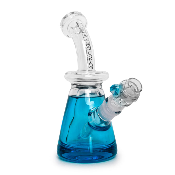 Red Eye Glass 6.5" Arctic Liquid Bubbler