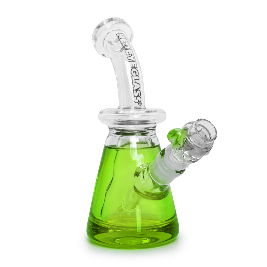 Red Eye Glass 6.5" Arctic Liquid Bubbler