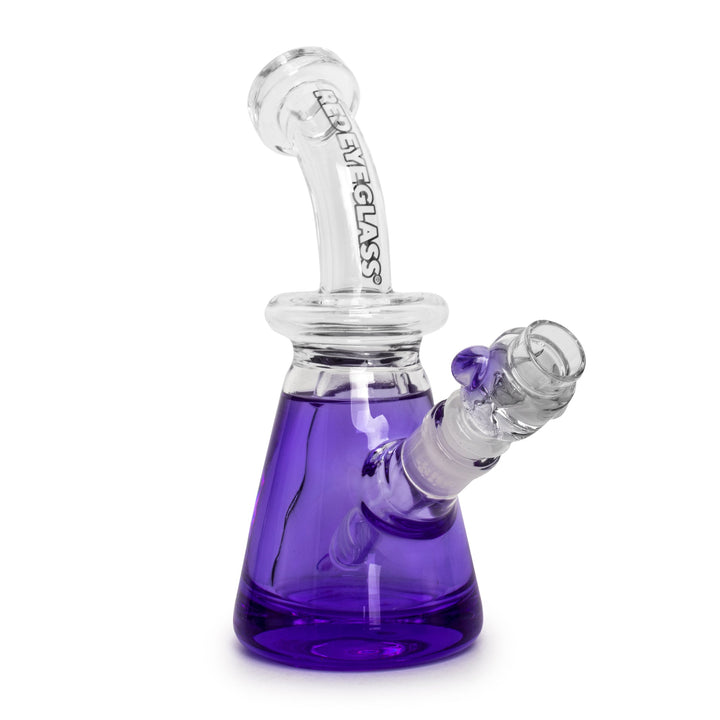 Red Eye Glass 6.5" Arctic Liquid Bubbler