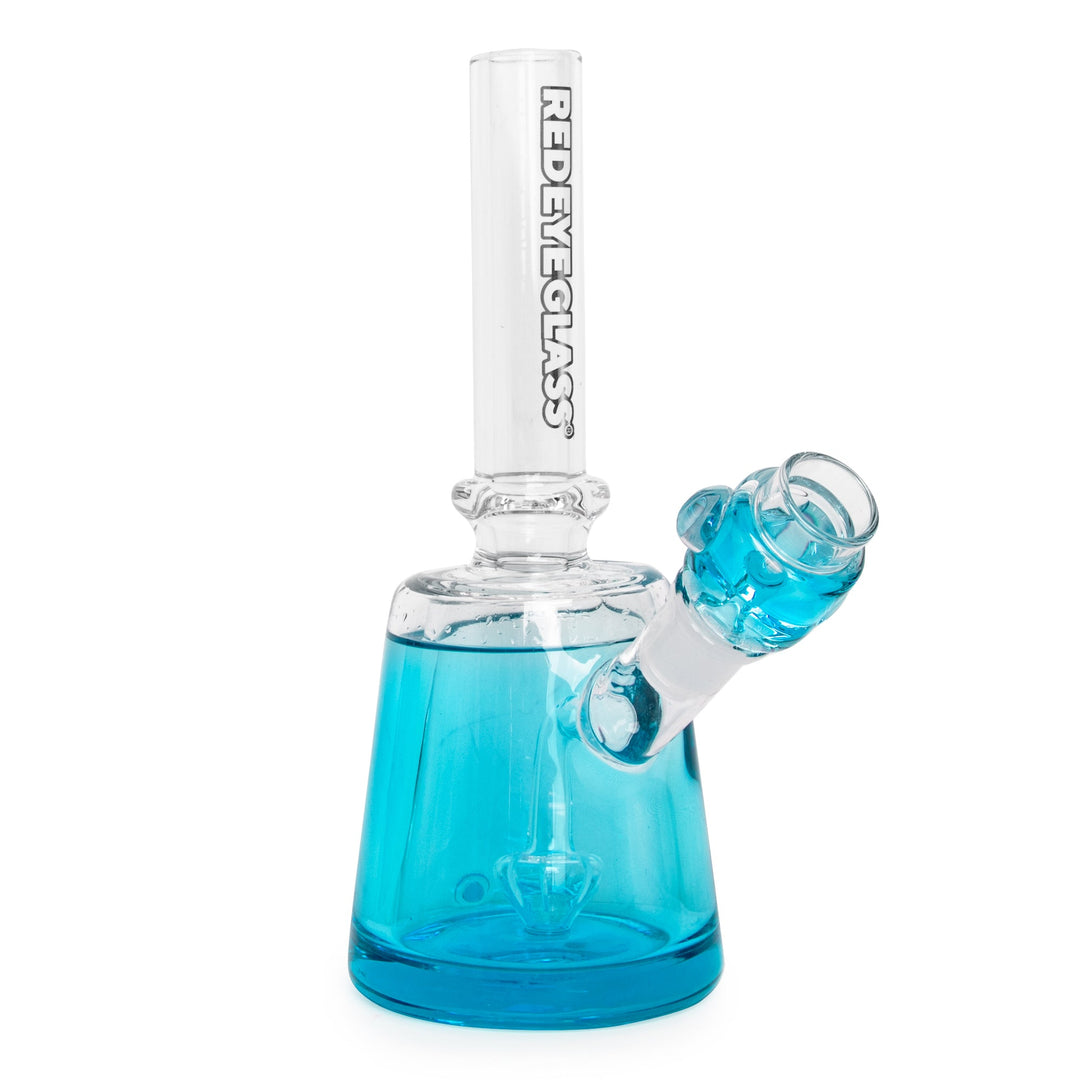 Red Eye Glass 6.5" Frosty Liquid Bubbler