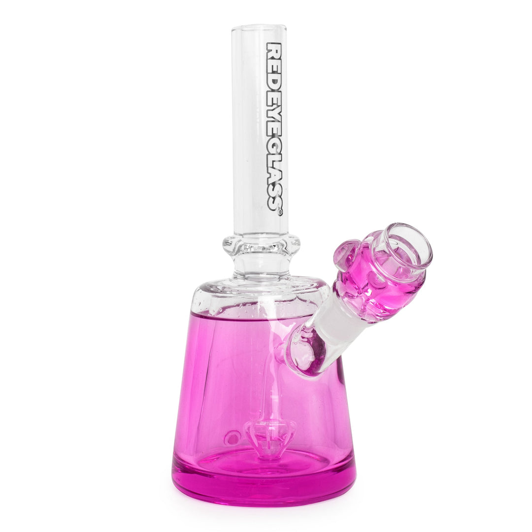 Red Eye Glass 6.5" Frosty Liquid Bubbler