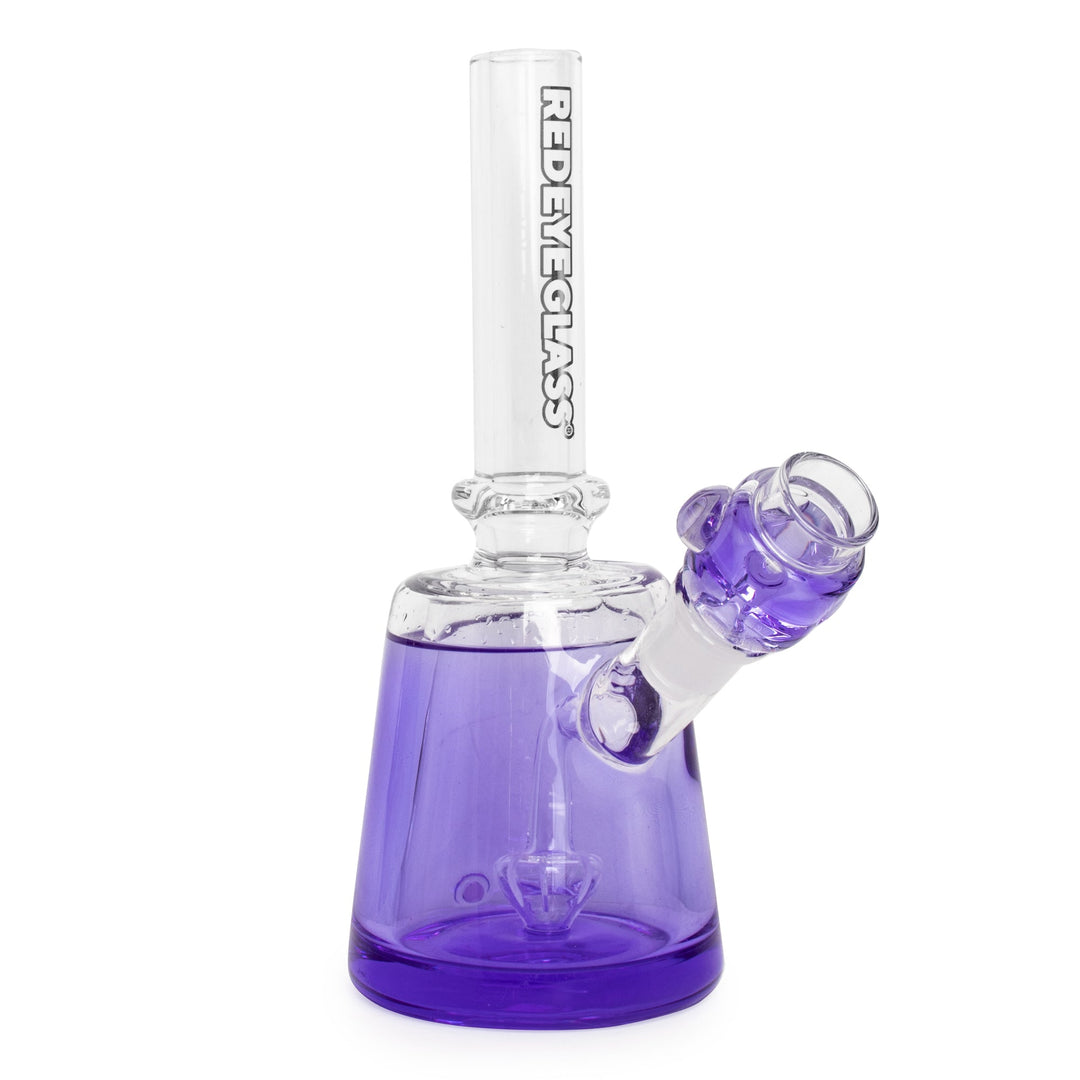Red Eye Glass 6.5" Frosty Liquid Bubbler