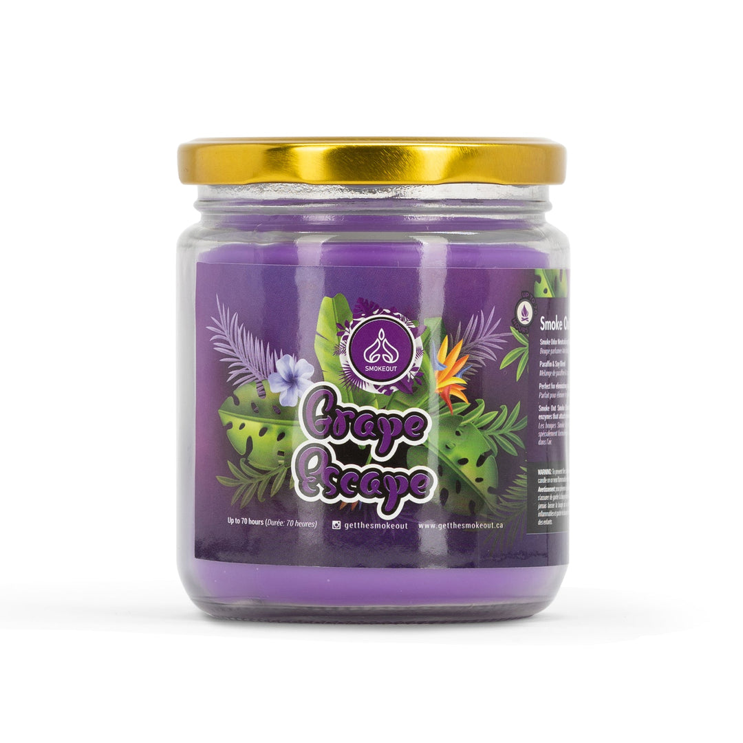 Smoke Out 13oz Grape Escape Candle