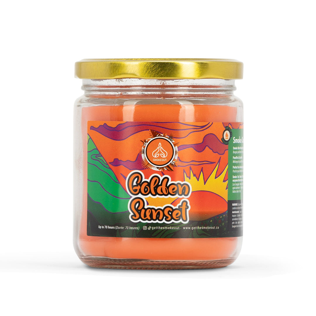 Smoke Out 13oz Golden Sunset Candle