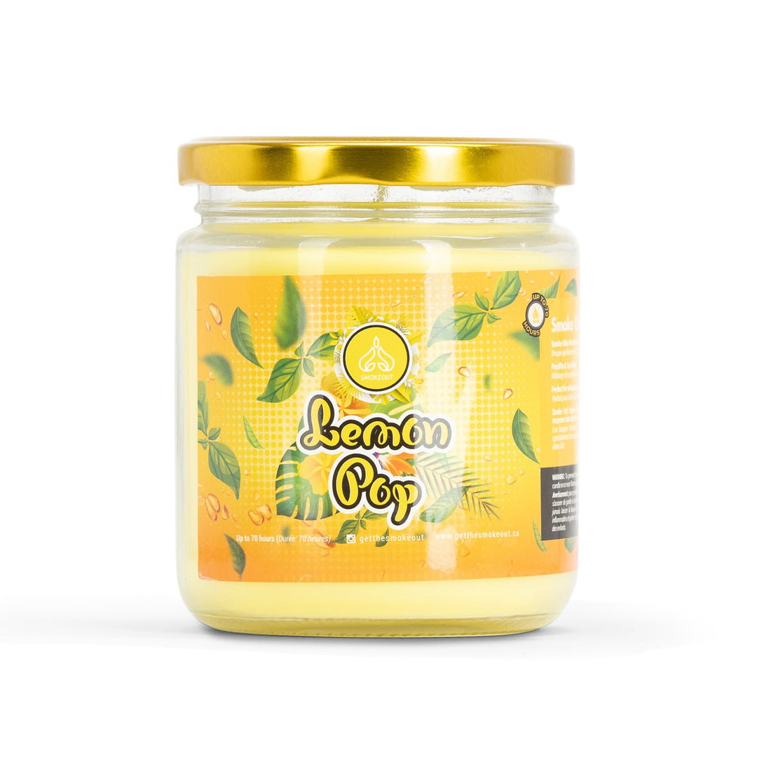 Smoke Odor 13oz Lemon Pop Candle