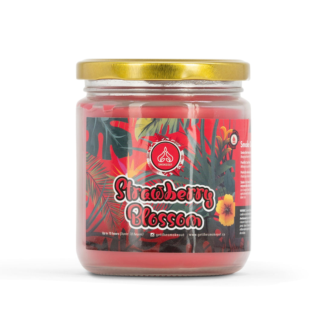 Smoke Out 13oz Strawberry Blossom Candle