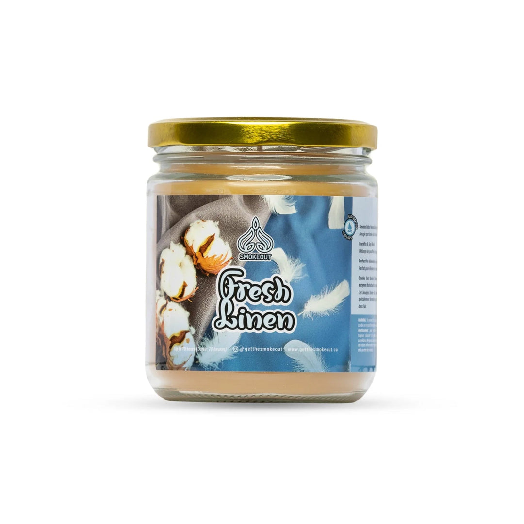 Smoke Out Candle 13oz Fresh Linen Candle
