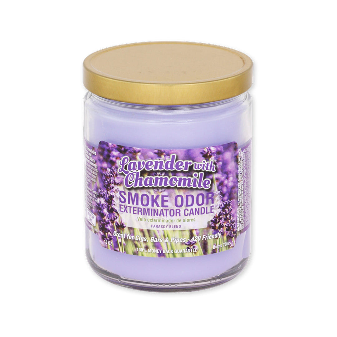 Smoke Odor 13oz Lavender with Chamomile Candle
