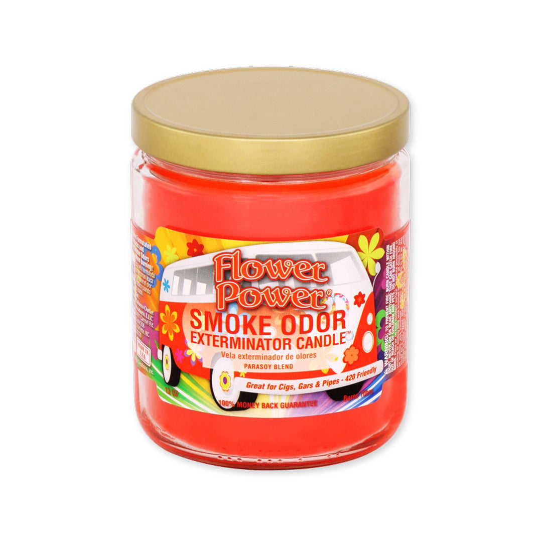 Smoke Odor 13oz Flower Power Candle