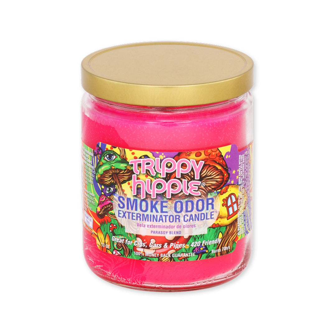 Smoke Odor 13oz Trippy Hippie Candle