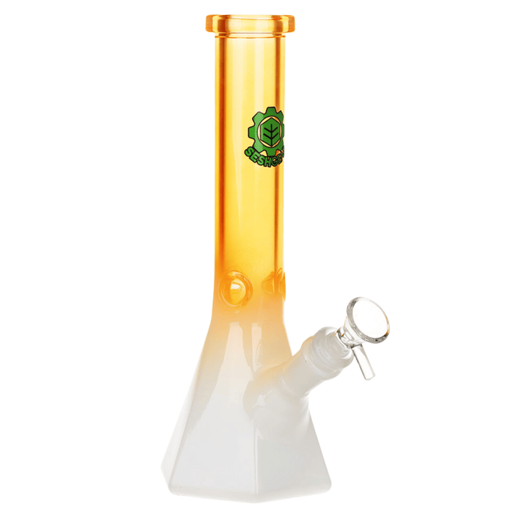 SeshGear Prismatic Bliss Ombre Glass Bong – 10 Inches