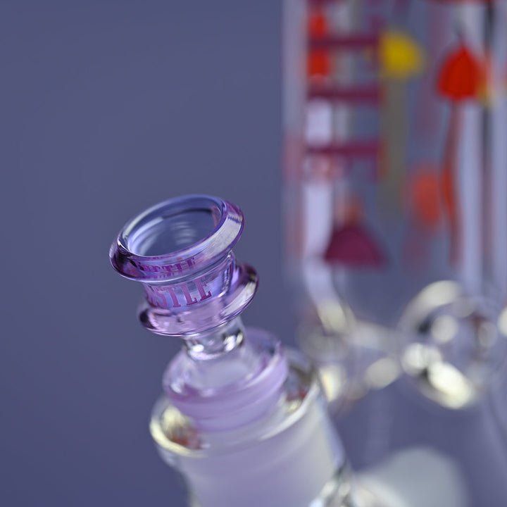 Castle Glass Works Shroomie 12 Inch Beaker Bong