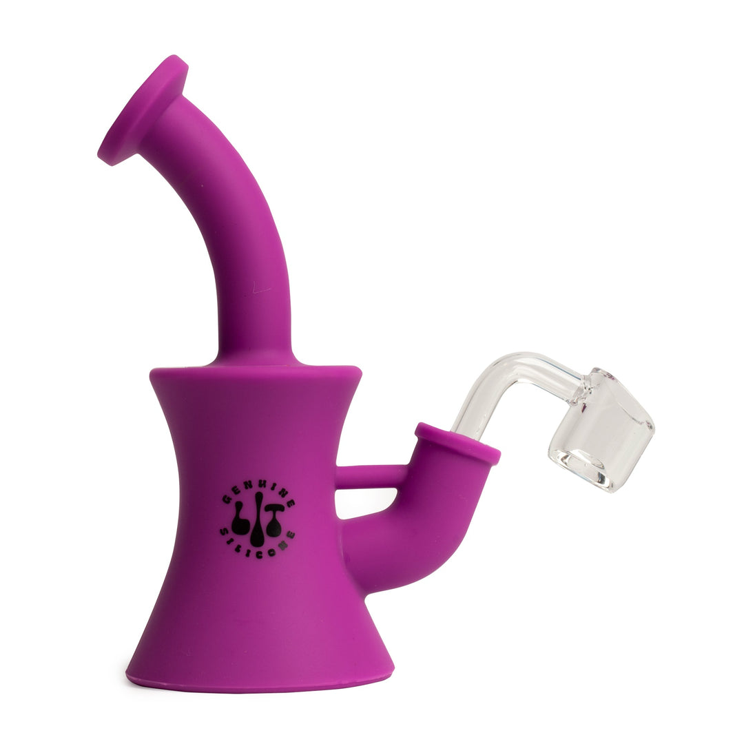 Lit Silicone 6.5" Dab Rig