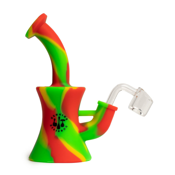 Lit Silicone 6.5" Dab Rig