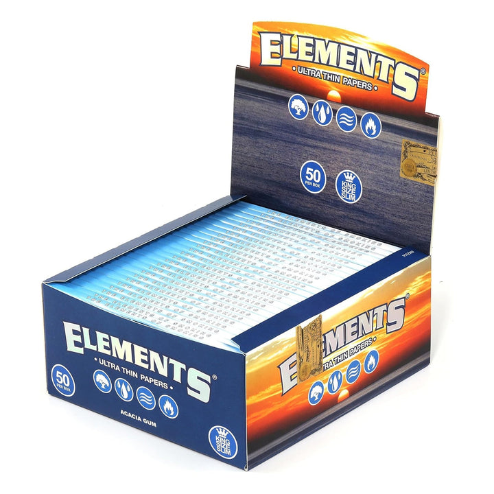 Elements 1¼ Ultra Thin Rolling Papers (Display of 25)