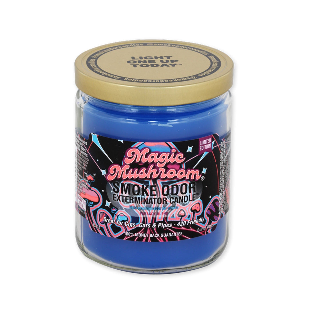 Smoke Odor 13oz Magic Mushroom Candle