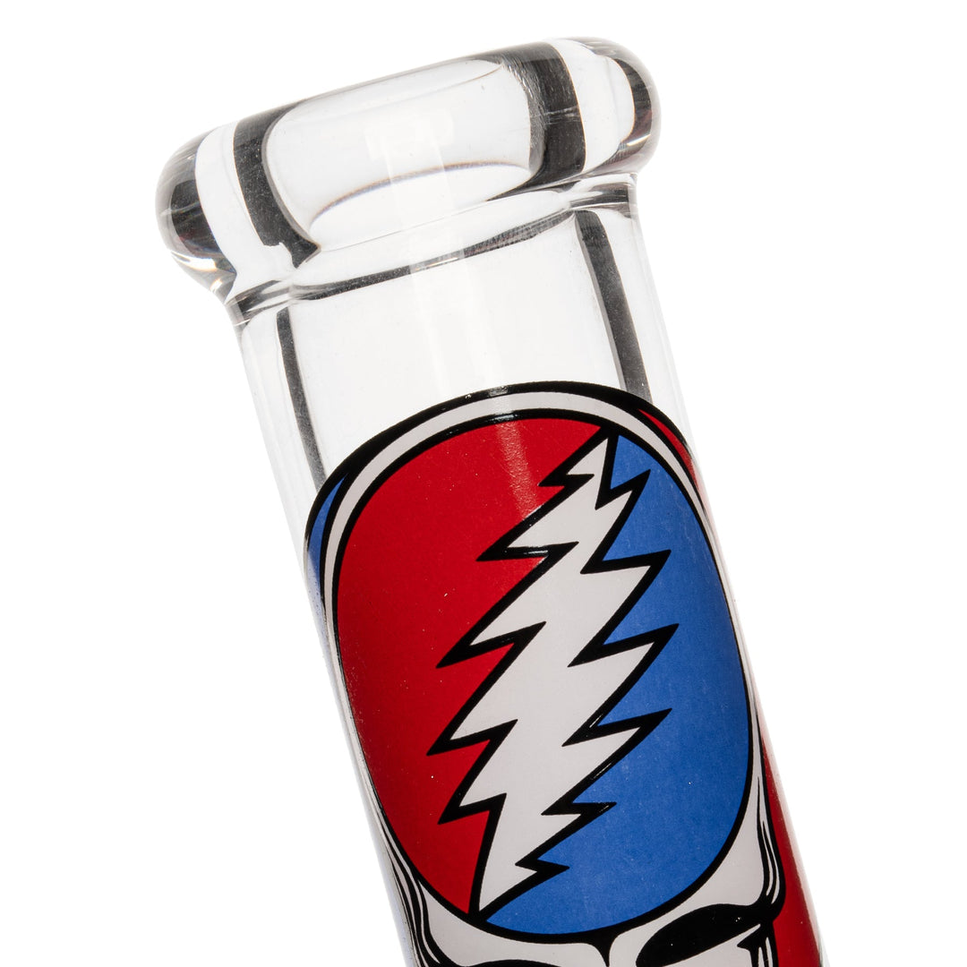Grateful Dead 10" Steal Your Face Beaker Base Bong