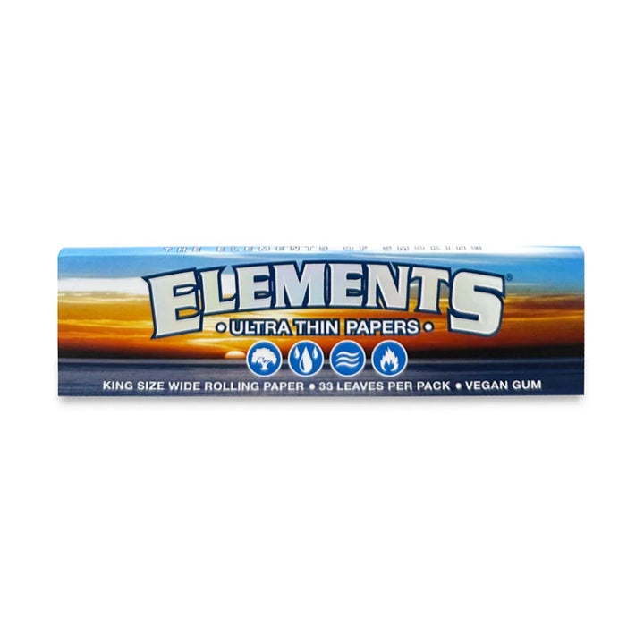 Elements 1¼ Ultra Thin Rolling Papers (Display of 25)