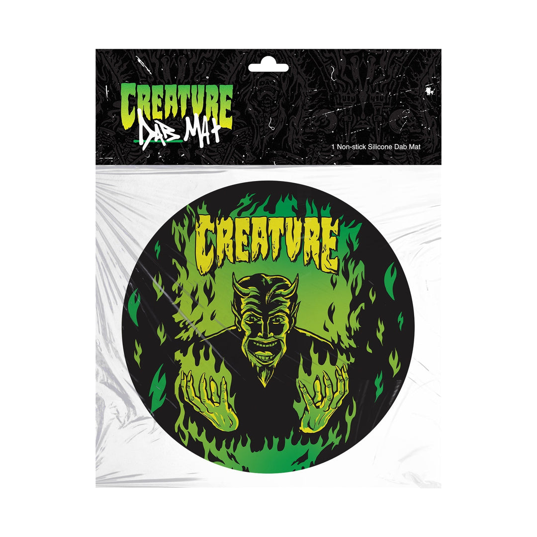 Creature 7.8" Hell Silicone Dab Mat