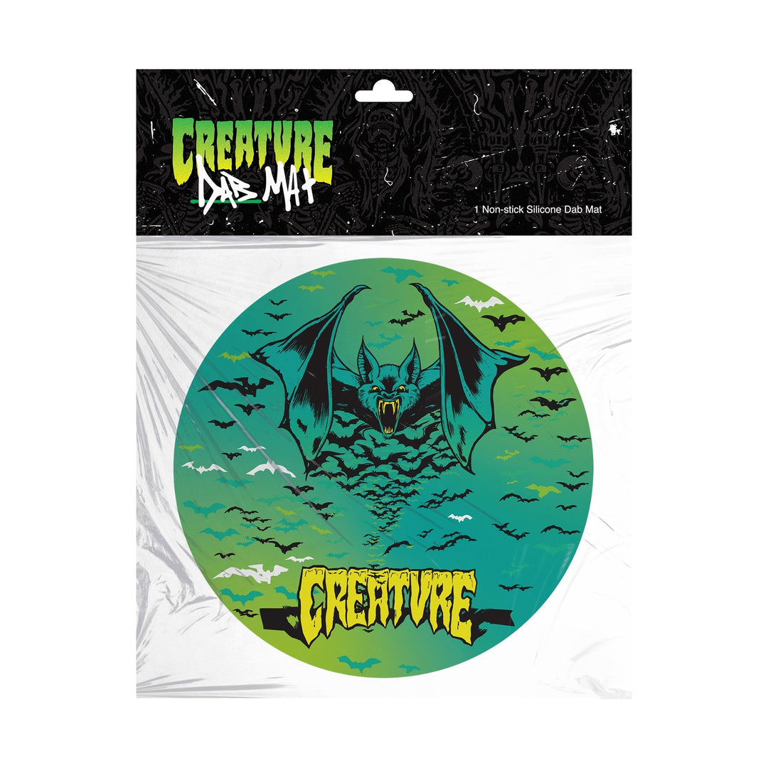 Creature 7.8" Bats Silicone Dab Mat