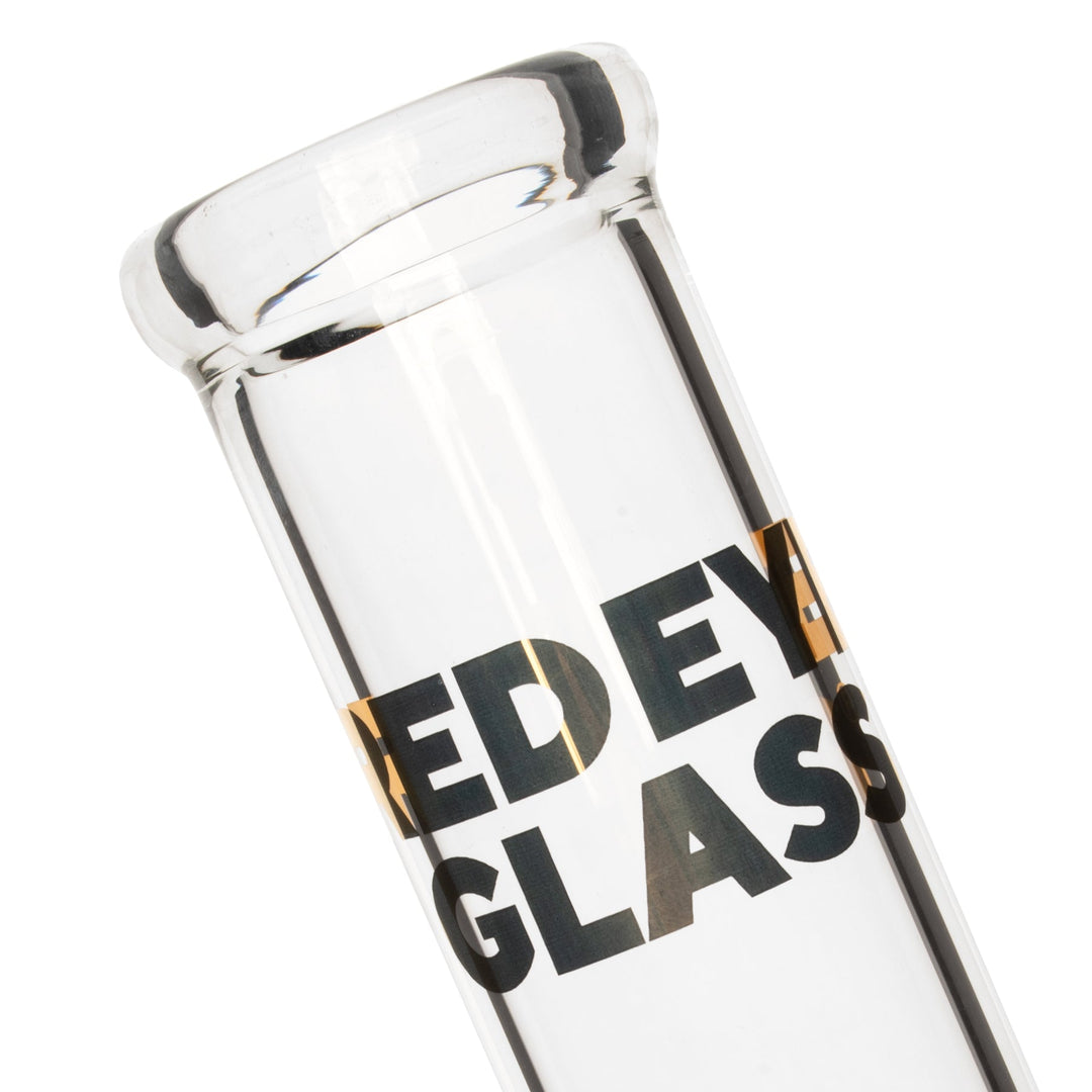 Red Eye Glass 12" Honeycomb Beaker Base Bong