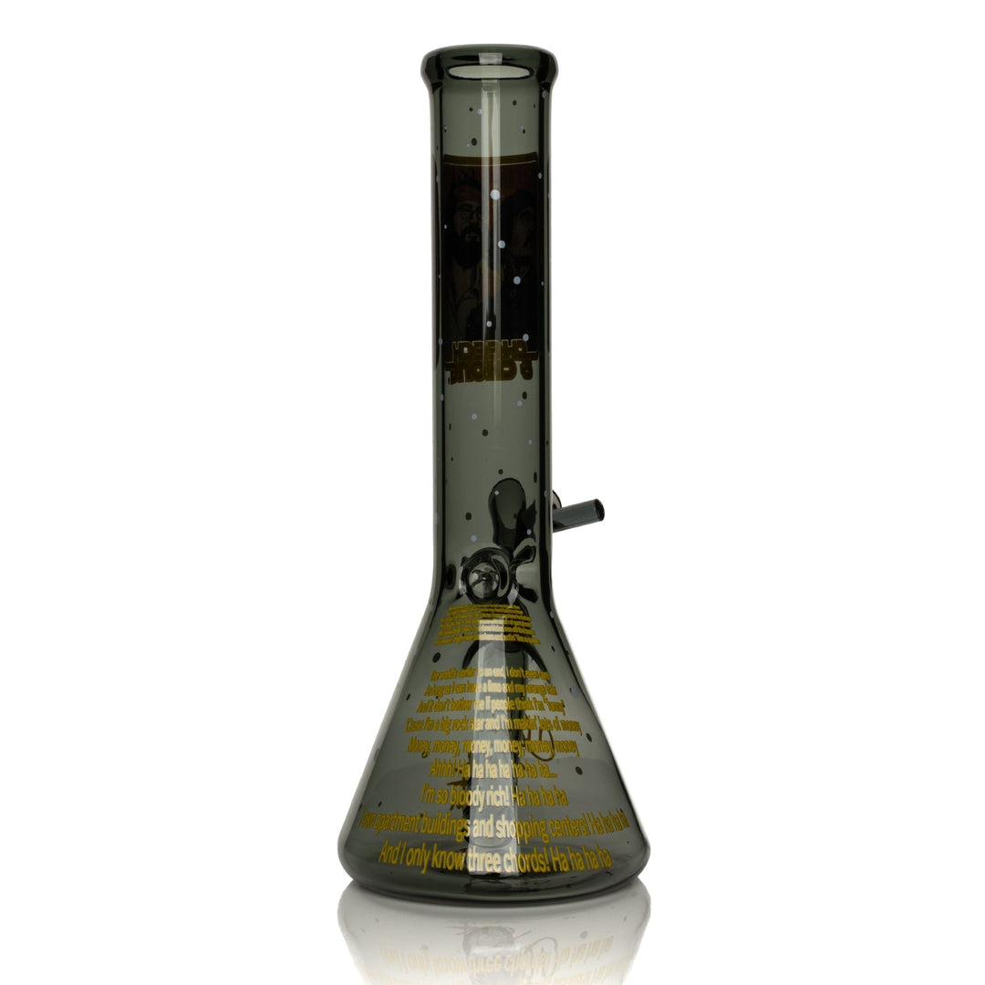 Cheech And Chong 10 Inch Stoners In Space Beaker Base Bong